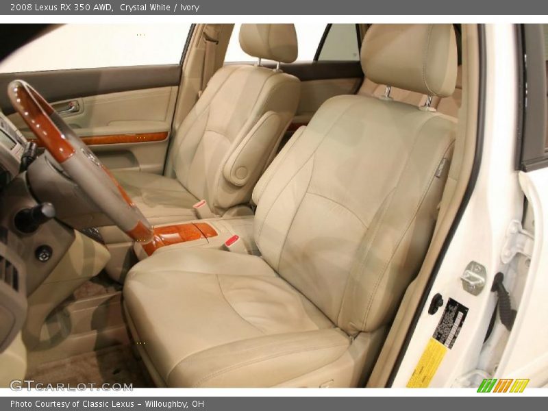 Crystal White / Ivory 2008 Lexus RX 350 AWD