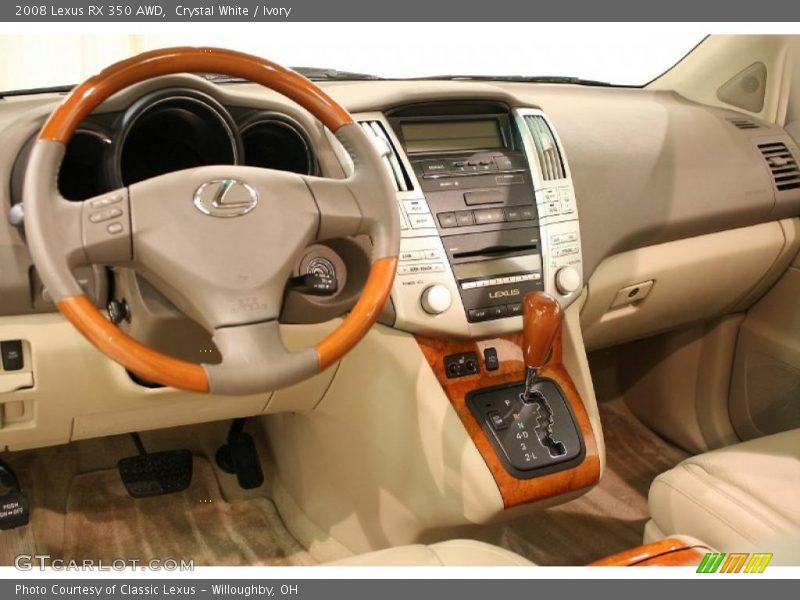 Crystal White / Ivory 2008 Lexus RX 350 AWD