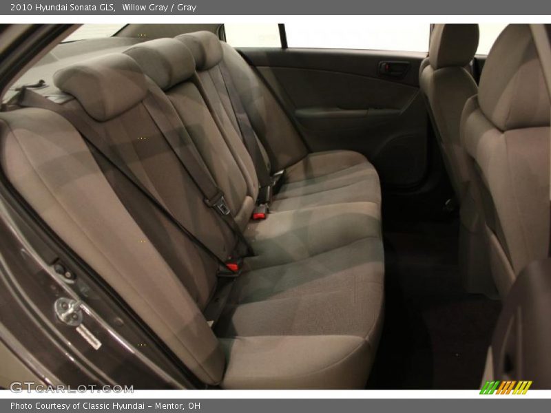 Willow Gray / Gray 2010 Hyundai Sonata GLS