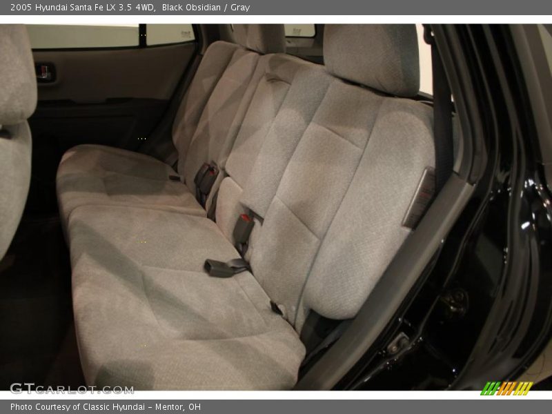 Black Obsidian / Gray 2005 Hyundai Santa Fe LX 3.5 4WD