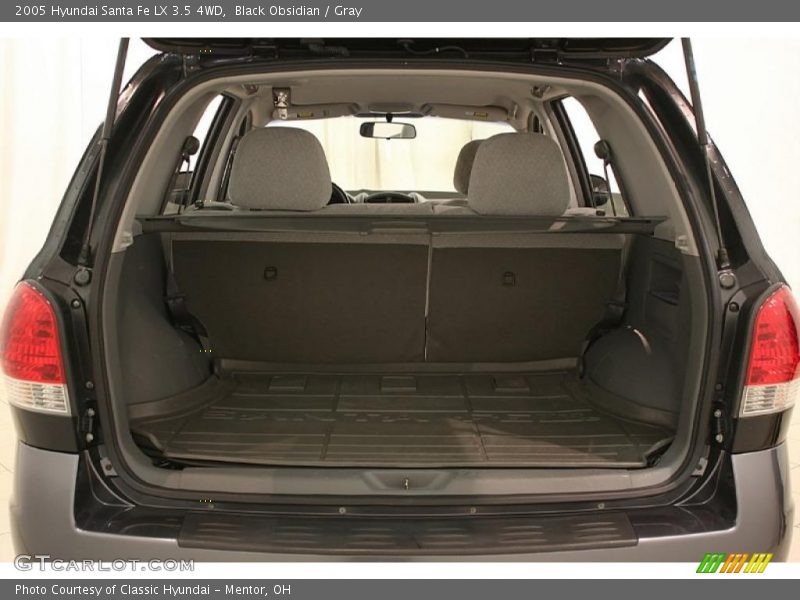 Black Obsidian / Gray 2005 Hyundai Santa Fe LX 3.5 4WD