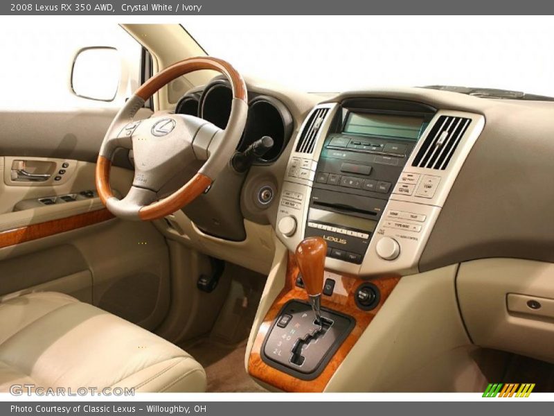 Crystal White / Ivory 2008 Lexus RX 350 AWD