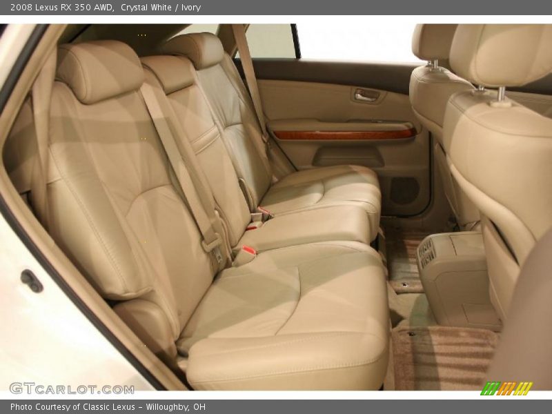 Crystal White / Ivory 2008 Lexus RX 350 AWD