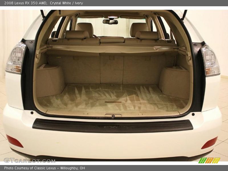Crystal White / Ivory 2008 Lexus RX 350 AWD