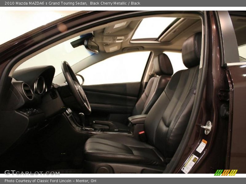 Black Cherry Metallic / Black 2010 Mazda MAZDA6 s Grand Touring Sedan