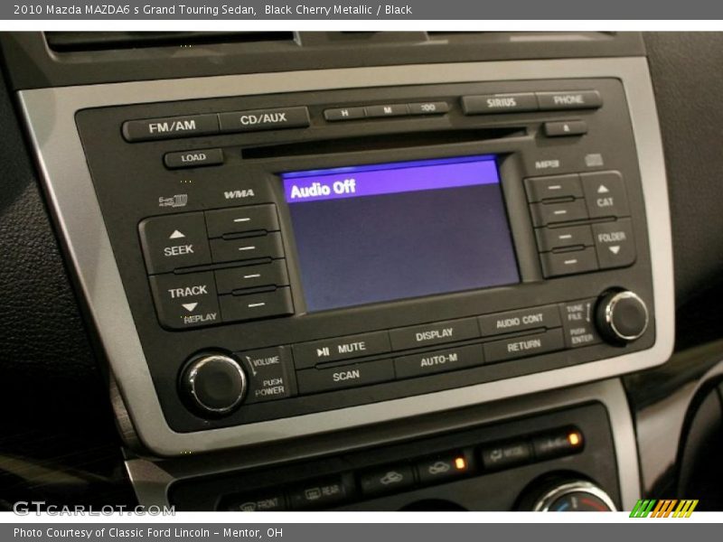 Controls of 2010 MAZDA6 s Grand Touring Sedan