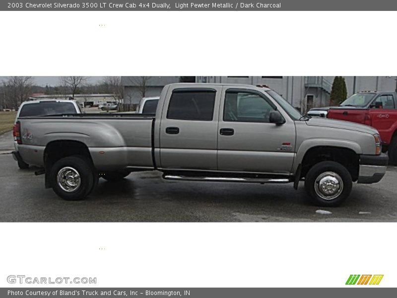  2003 Silverado 3500 LT Crew Cab 4x4 Dually Light Pewter Metallic
