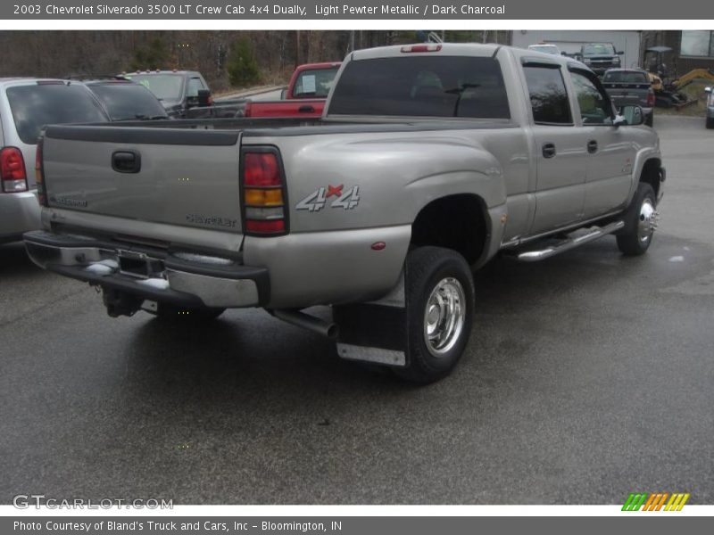  2003 Silverado 3500 LT Crew Cab 4x4 Dually Light Pewter Metallic