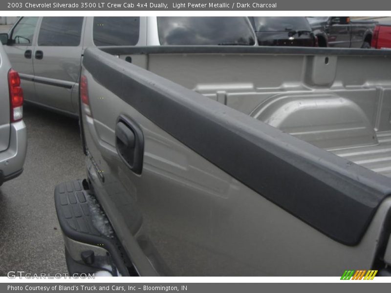 Light Pewter Metallic / Dark Charcoal 2003 Chevrolet Silverado 3500 LT Crew Cab 4x4 Dually