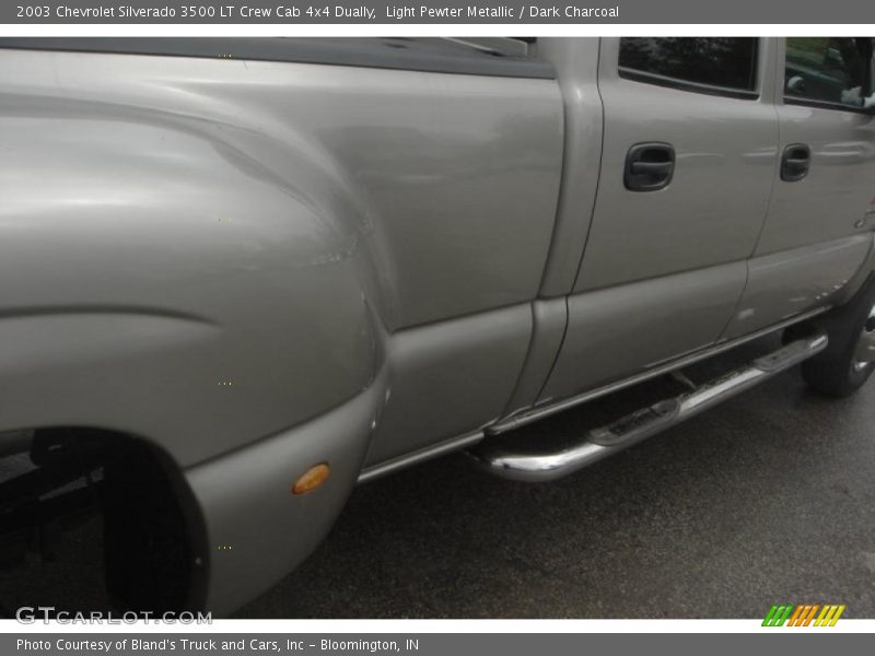 Light Pewter Metallic / Dark Charcoal 2003 Chevrolet Silverado 3500 LT Crew Cab 4x4 Dually