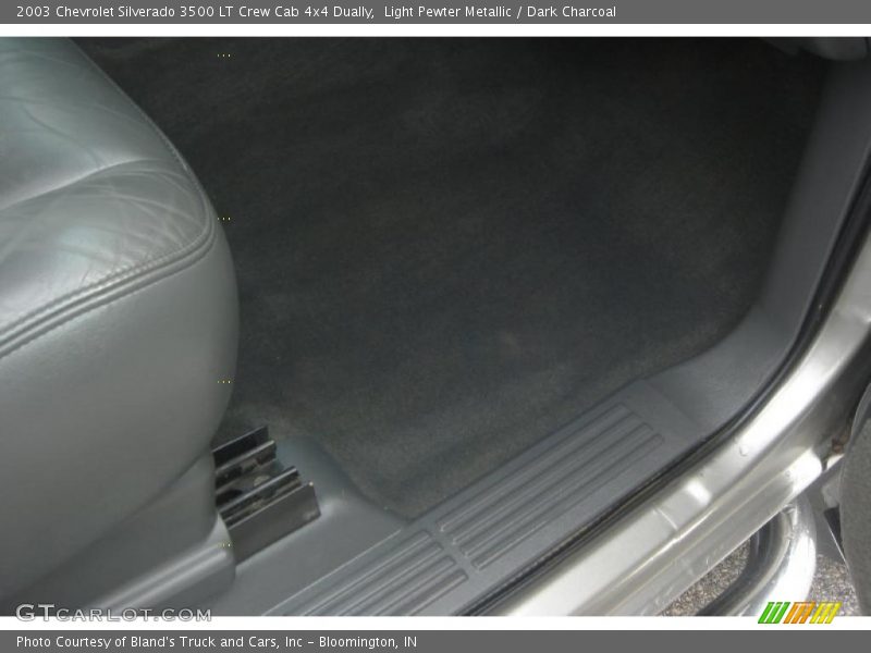 Light Pewter Metallic / Dark Charcoal 2003 Chevrolet Silverado 3500 LT Crew Cab 4x4 Dually