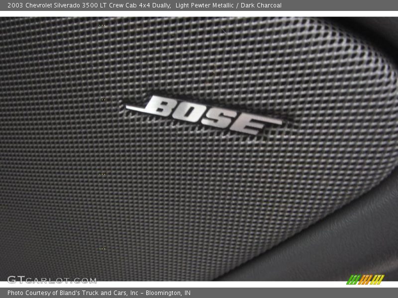Light Pewter Metallic / Dark Charcoal 2003 Chevrolet Silverado 3500 LT Crew Cab 4x4 Dually