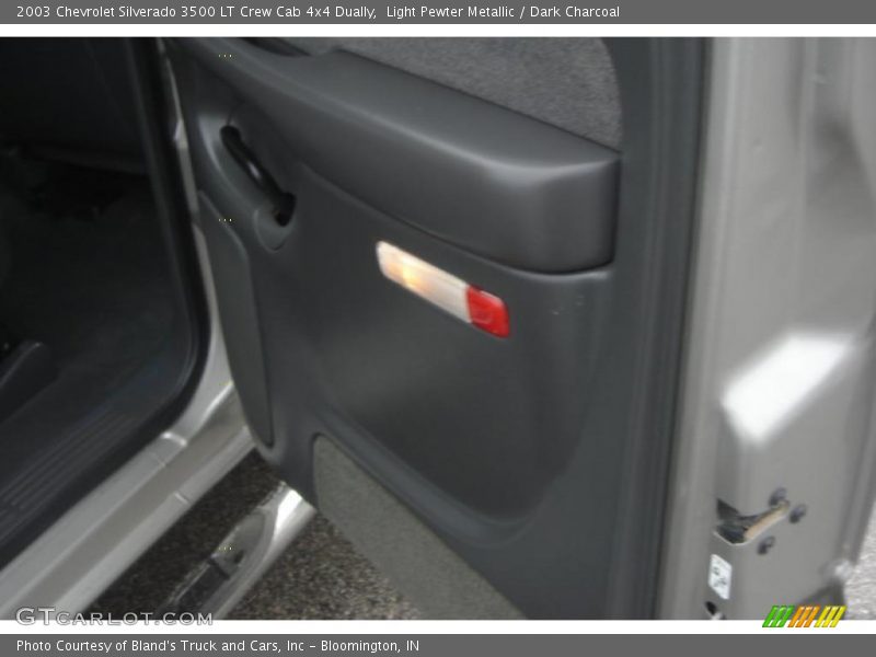 Light Pewter Metallic / Dark Charcoal 2003 Chevrolet Silverado 3500 LT Crew Cab 4x4 Dually