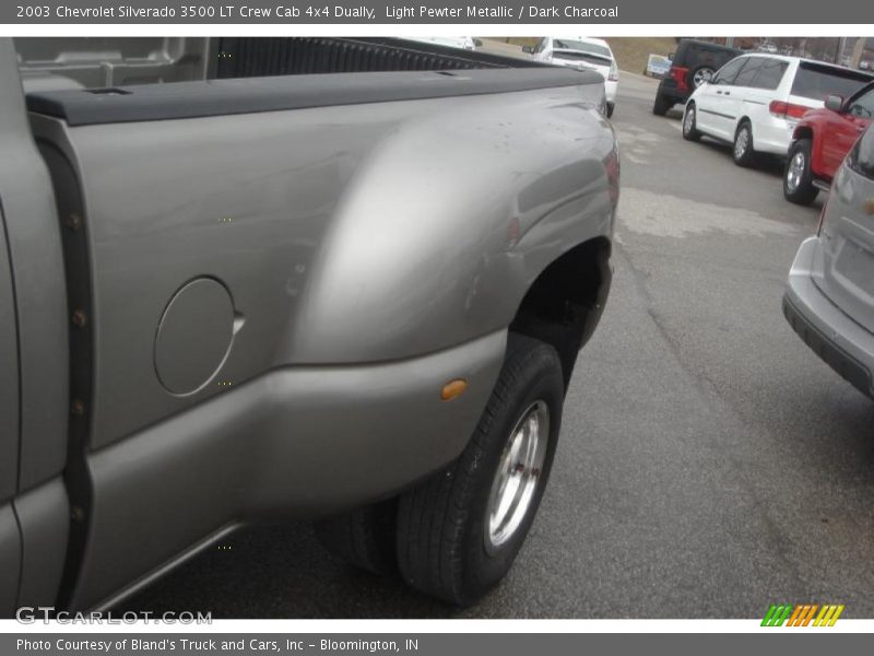 Light Pewter Metallic / Dark Charcoal 2003 Chevrolet Silverado 3500 LT Crew Cab 4x4 Dually