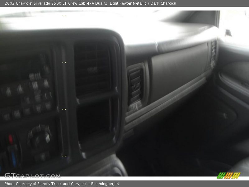 Light Pewter Metallic / Dark Charcoal 2003 Chevrolet Silverado 3500 LT Crew Cab 4x4 Dually