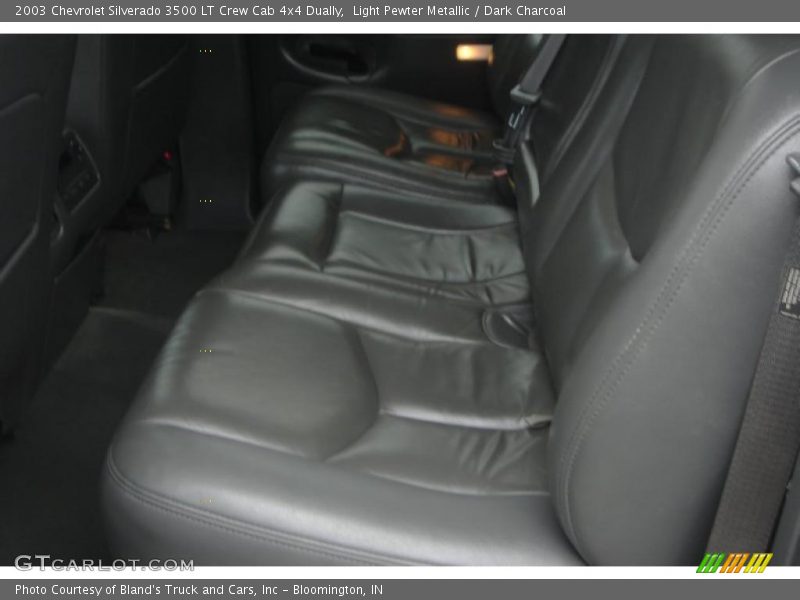 Light Pewter Metallic / Dark Charcoal 2003 Chevrolet Silverado 3500 LT Crew Cab 4x4 Dually
