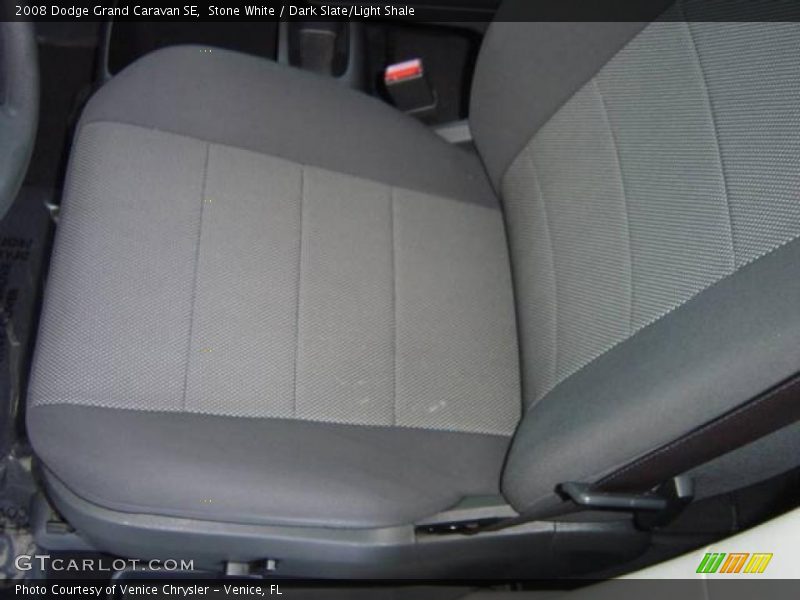 Stone White / Dark Slate/Light Shale 2008 Dodge Grand Caravan SE