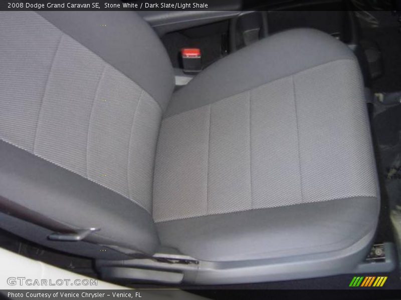 Stone White / Dark Slate/Light Shale 2008 Dodge Grand Caravan SE
