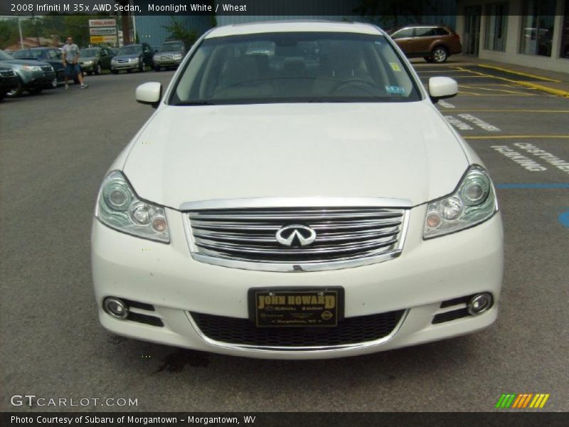 Moonlight White / Wheat 2008 Infiniti M 35x AWD Sedan
