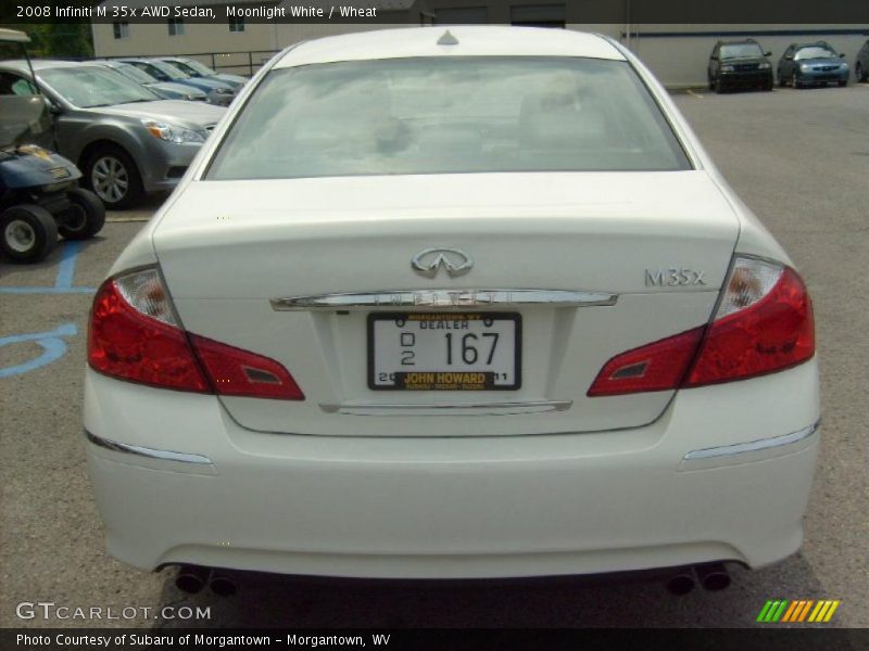 Moonlight White / Wheat 2008 Infiniti M 35x AWD Sedan