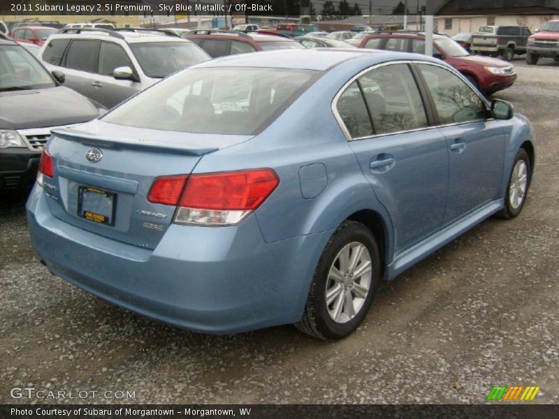  2011 Legacy 2.5i Premium Sky Blue Metallic