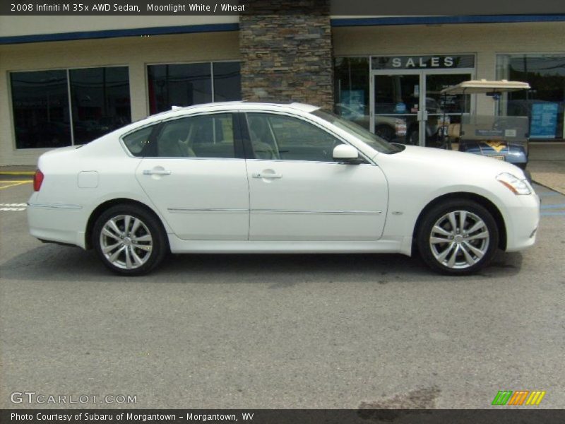 Moonlight White / Wheat 2008 Infiniti M 35x AWD Sedan