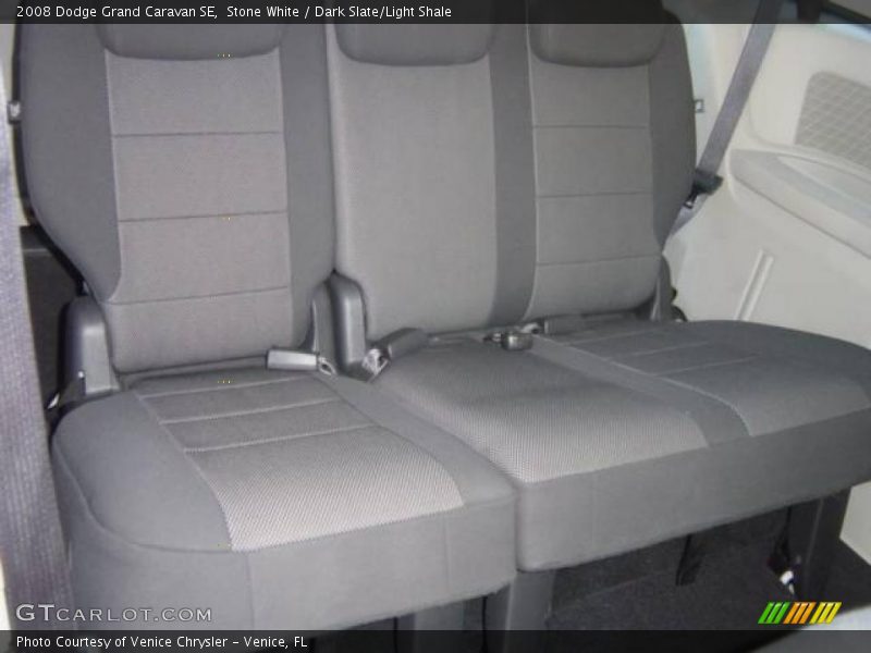 Stone White / Dark Slate/Light Shale 2008 Dodge Grand Caravan SE