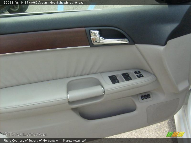 Moonlight White / Wheat 2008 Infiniti M 35x AWD Sedan