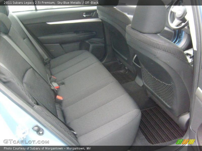 Sky Blue Metallic / Off-Black 2011 Subaru Legacy 2.5i Premium