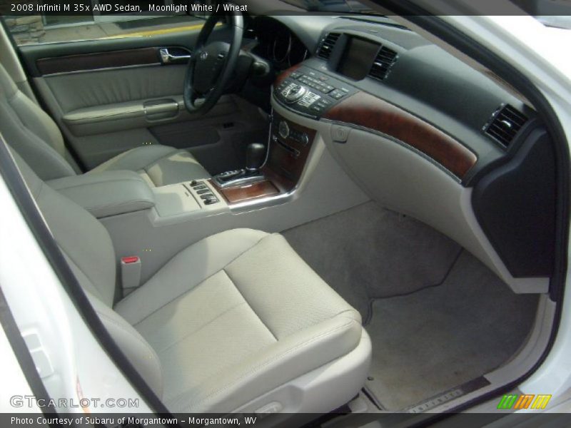 Moonlight White / Wheat 2008 Infiniti M 35x AWD Sedan