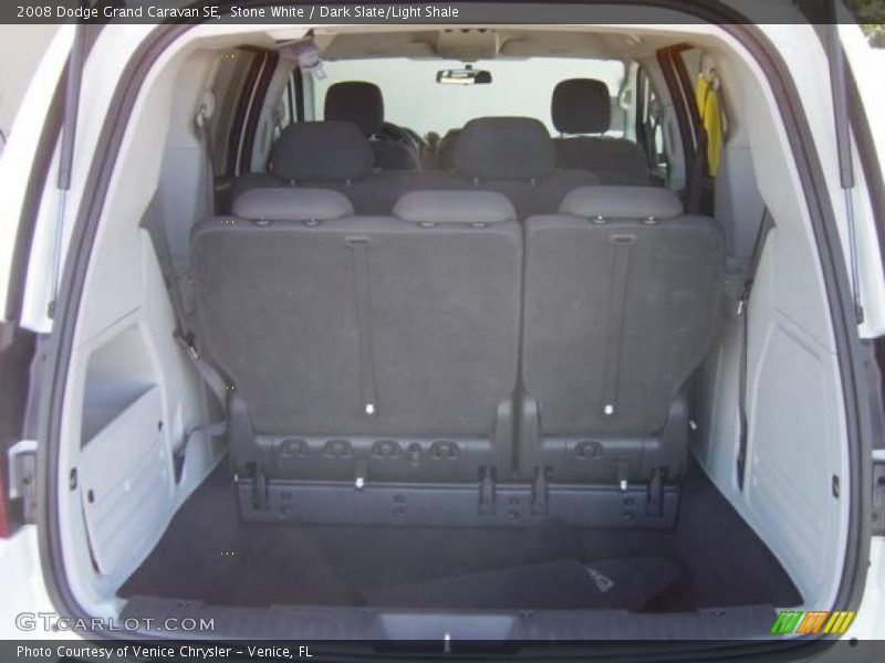 Stone White / Dark Slate/Light Shale 2008 Dodge Grand Caravan SE