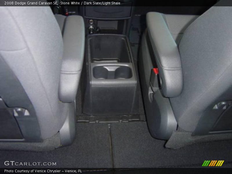 Stone White / Dark Slate/Light Shale 2008 Dodge Grand Caravan SE