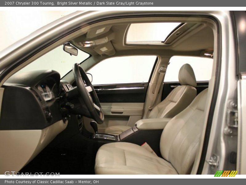 Bright Silver Metallic / Dark Slate Gray/Light Graystone 2007 Chrysler 300 Touring