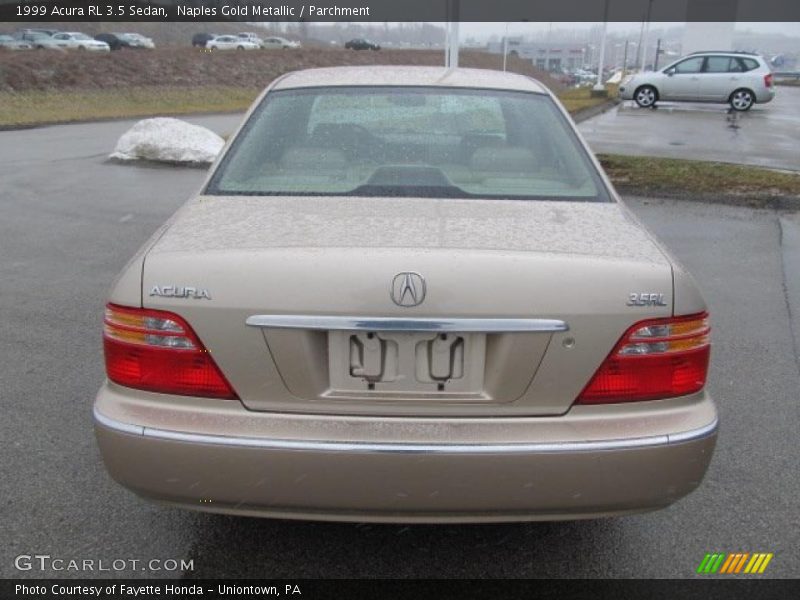 Naples Gold Metallic / Parchment 1999 Acura RL 3.5 Sedan