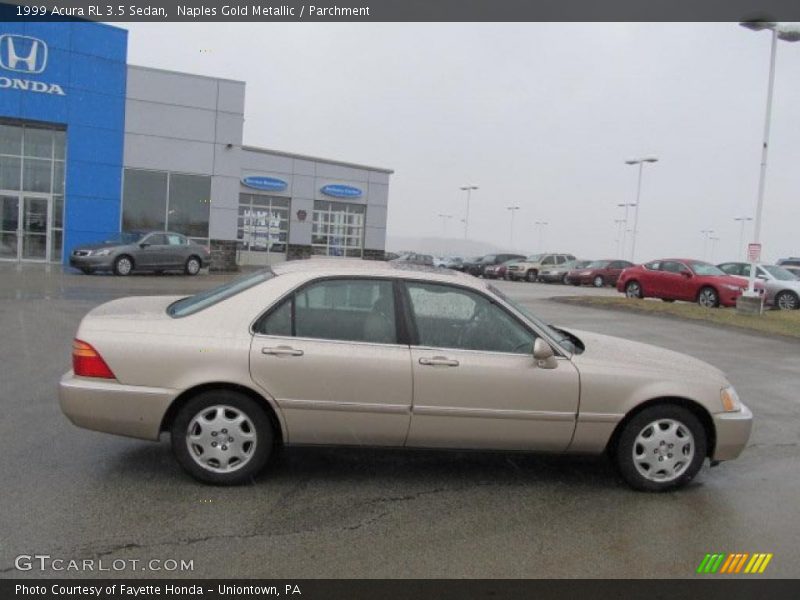 Naples Gold Metallic / Parchment 1999 Acura RL 3.5 Sedan