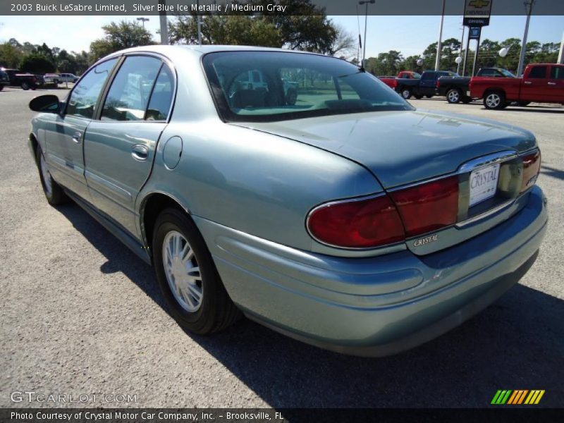 Silver Blue Ice Metallic / Medium Gray 2003 Buick LeSabre Limited