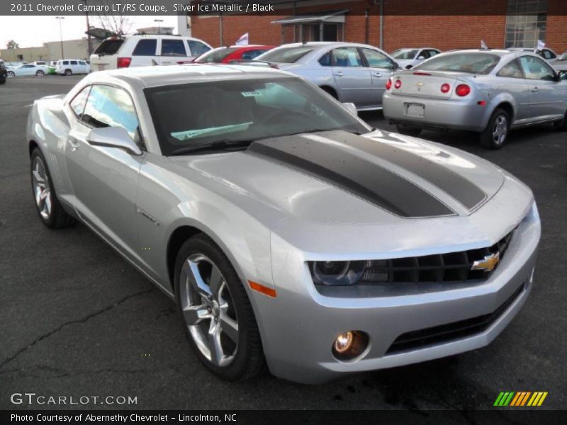 Silver Ice Metallic / Black 2011 Chevrolet Camaro LT/RS Coupe