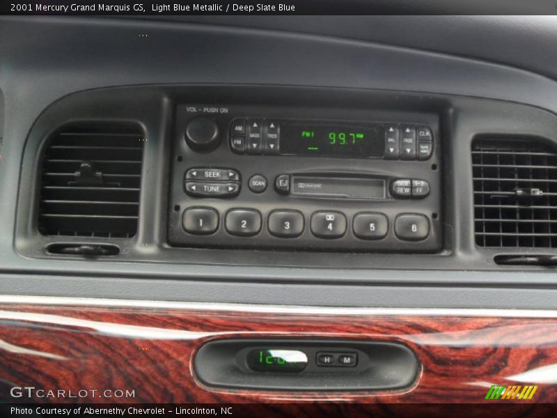Controls of 2001 Grand Marquis GS