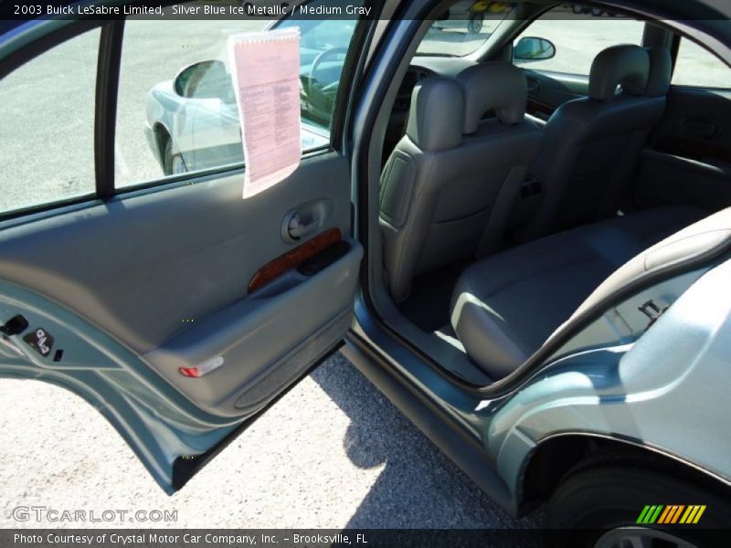 Silver Blue Ice Metallic / Medium Gray 2003 Buick LeSabre Limited