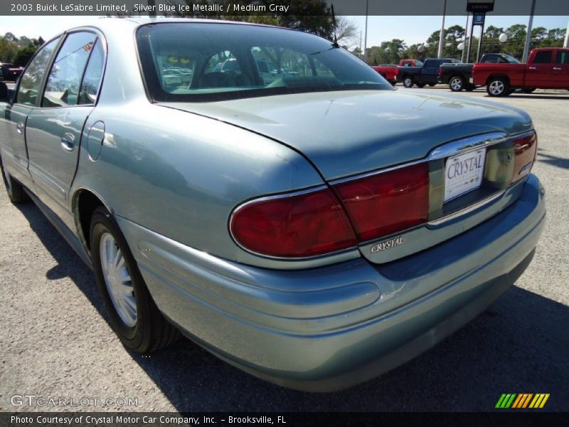 Silver Blue Ice Metallic / Medium Gray 2003 Buick LeSabre Limited