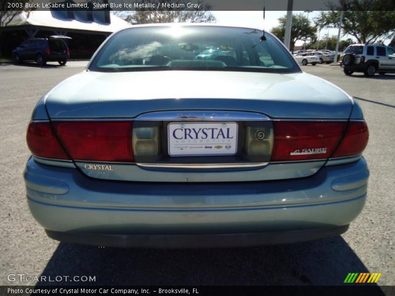 Silver Blue Ice Metallic / Medium Gray 2003 Buick LeSabre Limited