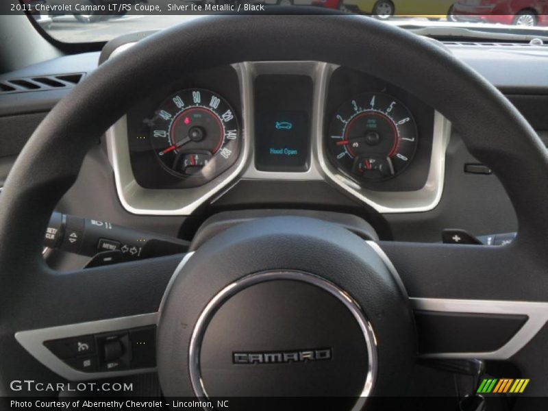 Silver Ice Metallic / Black 2011 Chevrolet Camaro LT/RS Coupe