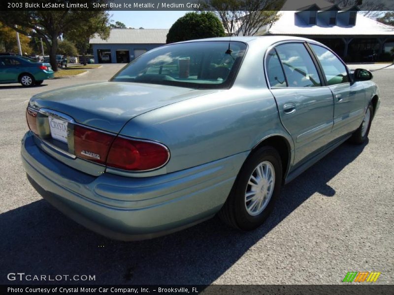 Silver Blue Ice Metallic / Medium Gray 2003 Buick LeSabre Limited