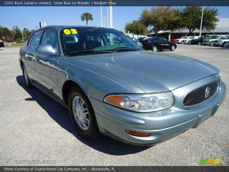 Silver Blue Ice Metallic / Medium Gray 2003 Buick LeSabre Limited