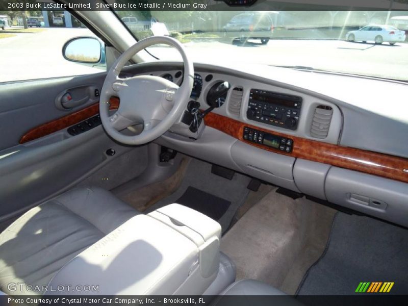 Silver Blue Ice Metallic / Medium Gray 2003 Buick LeSabre Limited