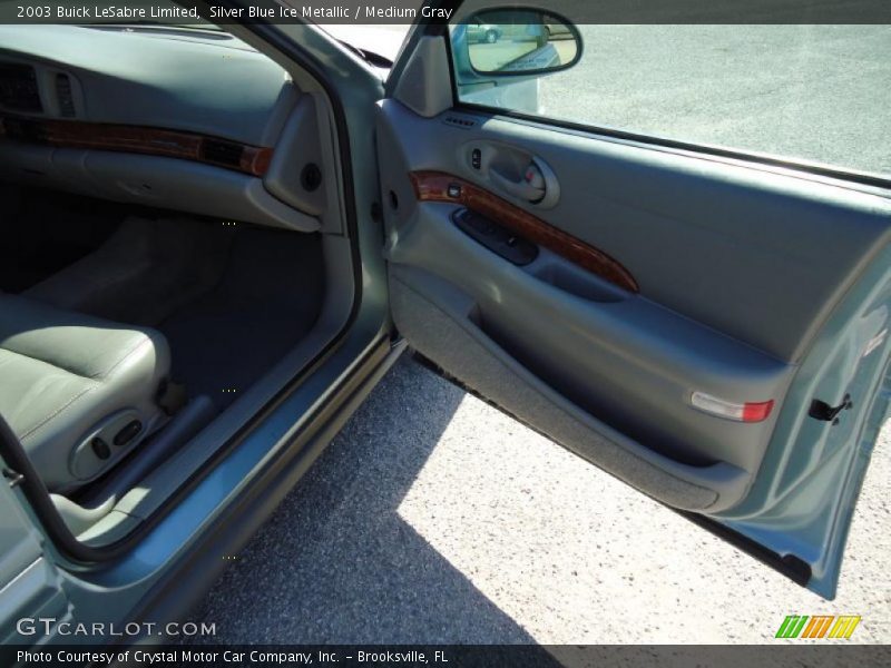 Silver Blue Ice Metallic / Medium Gray 2003 Buick LeSabre Limited