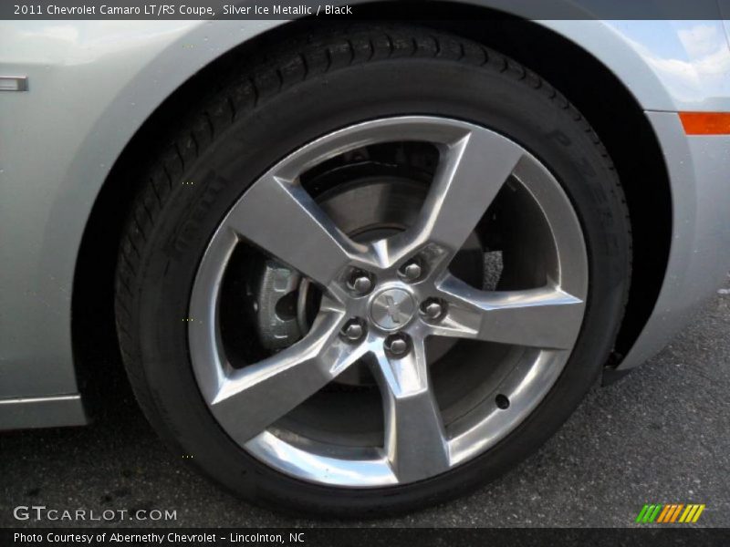Silver Ice Metallic / Black 2011 Chevrolet Camaro LT/RS Coupe