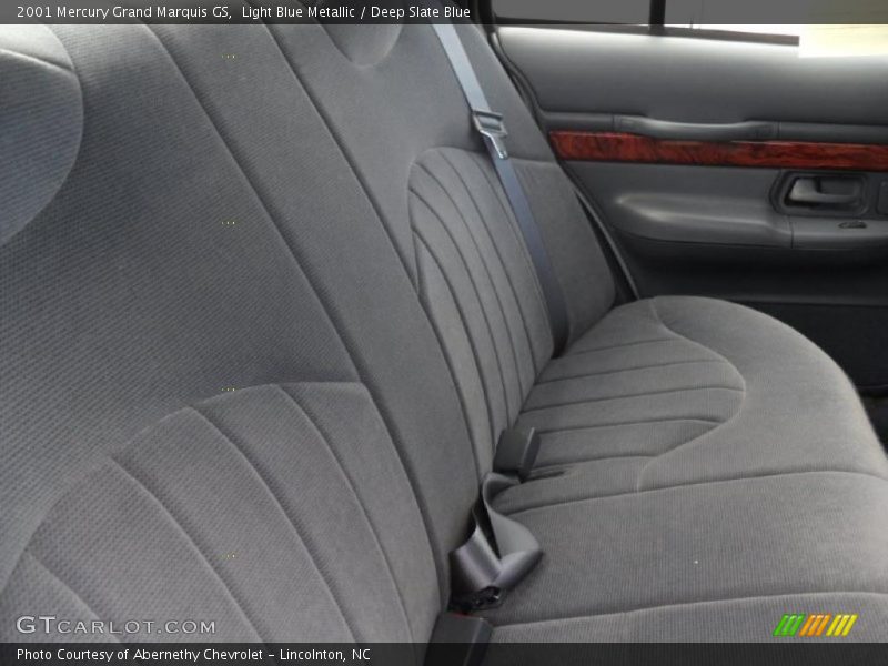 Light Blue Metallic / Deep Slate Blue 2001 Mercury Grand Marquis GS