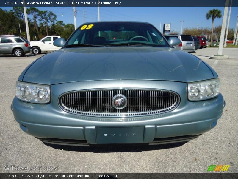 Silver Blue Ice Metallic / Medium Gray 2003 Buick LeSabre Limited