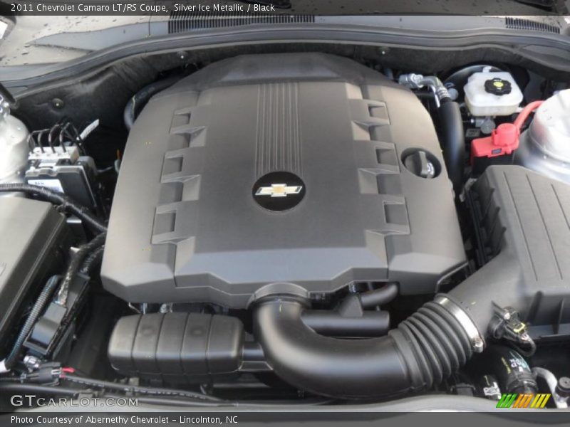 Silver Ice Metallic / Black 2011 Chevrolet Camaro LT/RS Coupe